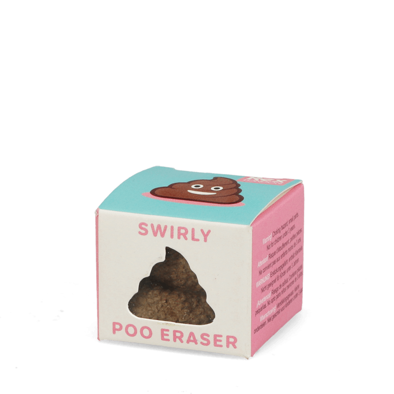 Rex London Swirly Poo Eraser
