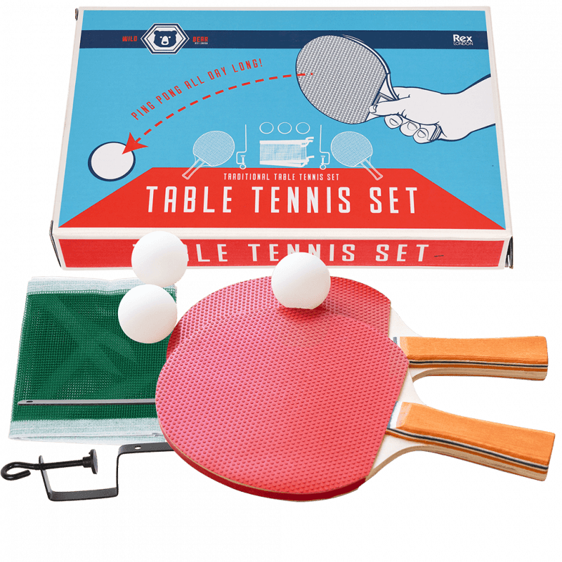 Rex London Table Tennis Set - Wild Bear
