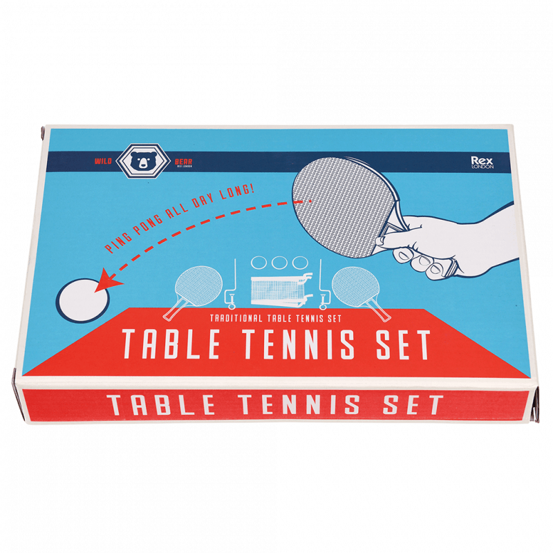 Rex London Table Tennis Set - Wild Bear
