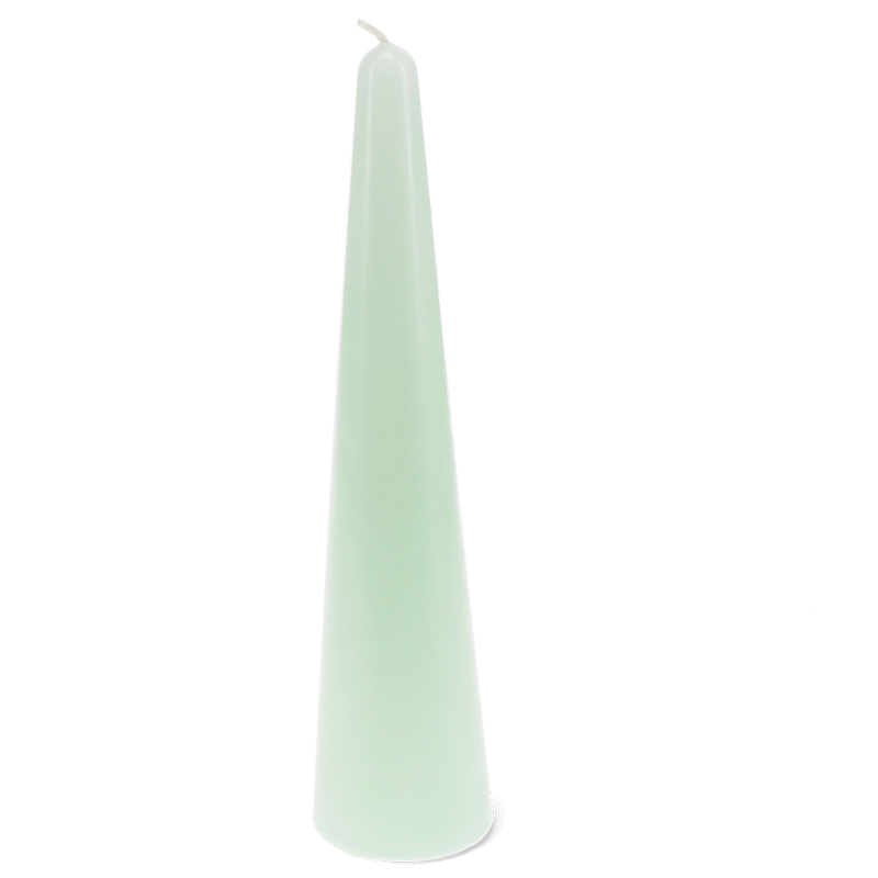 Rex London Tall Cone Candle - Mint Green