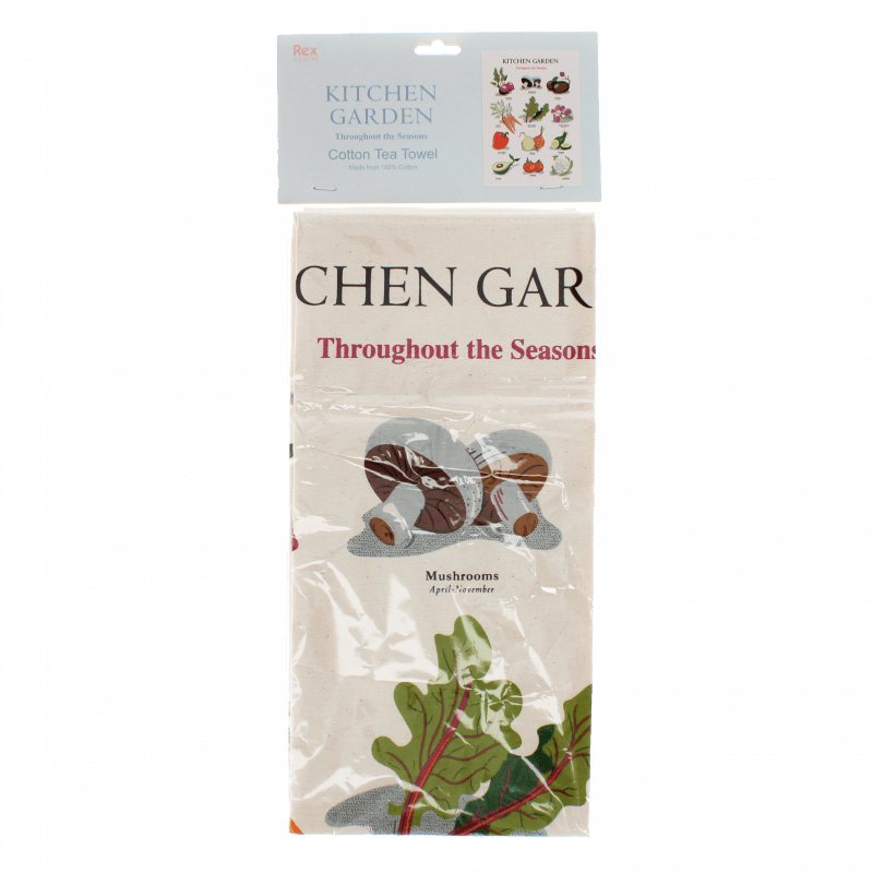 Rex London Tea Towel - Kitchen Garden