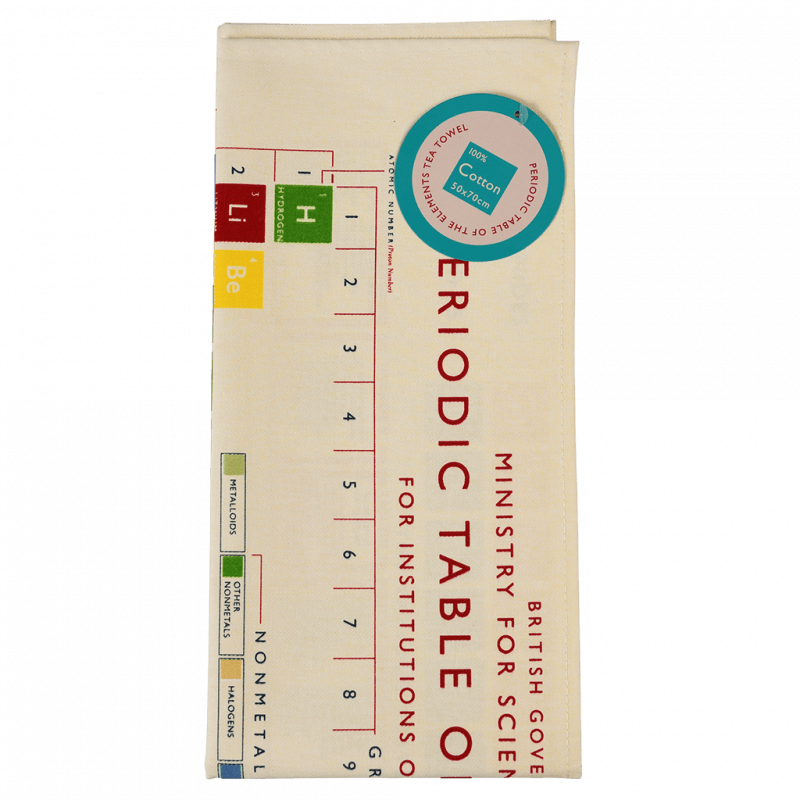 Rex London Tea Towel - Periodic Table