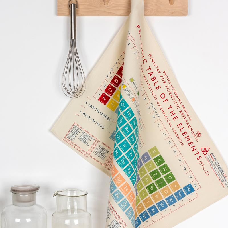 rex london Tea towel - Periodic Table