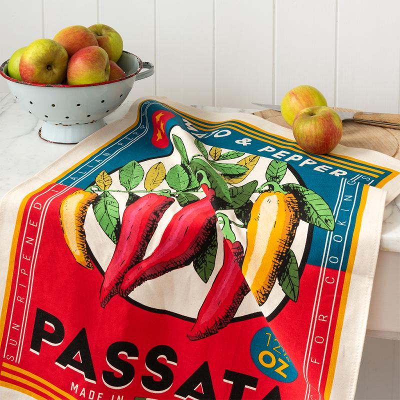 rex london Tea towel - Vintage Passata