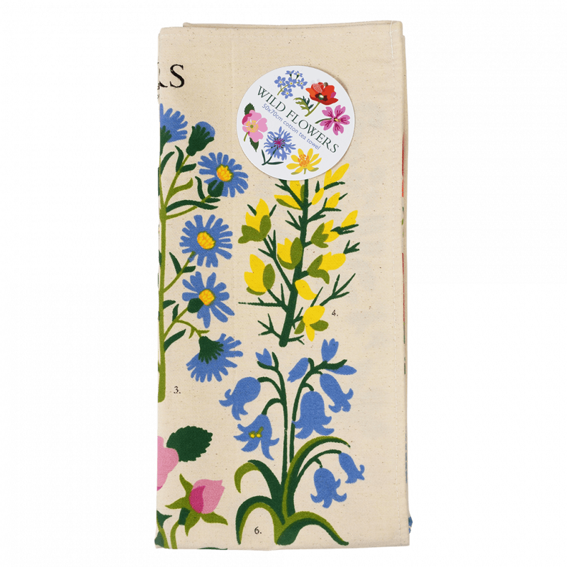 Rex London Tea Towel - Wild Flowers
