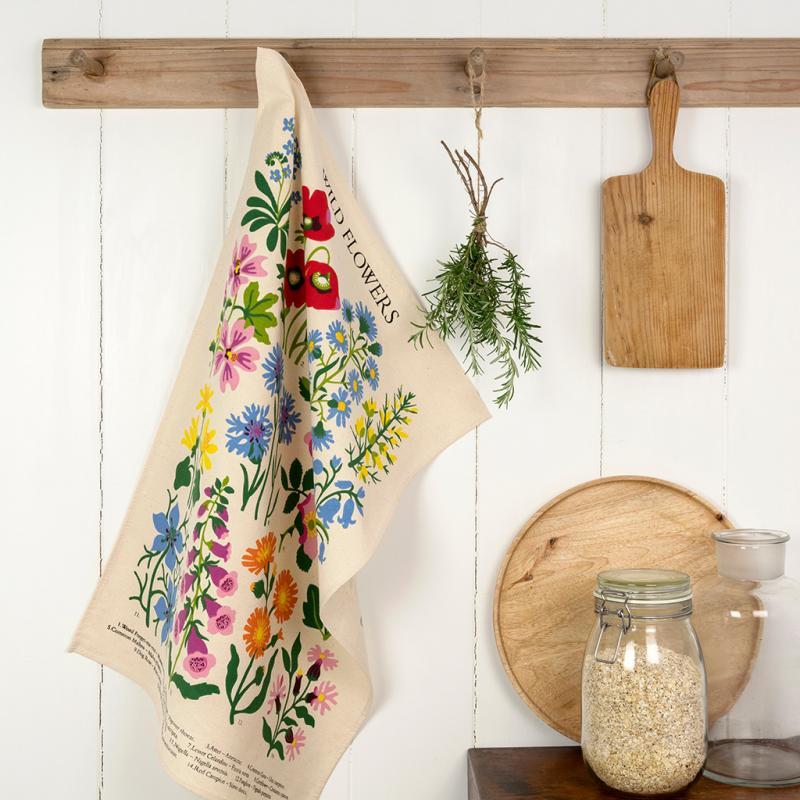 rex london Tea towel - Wild Flowers