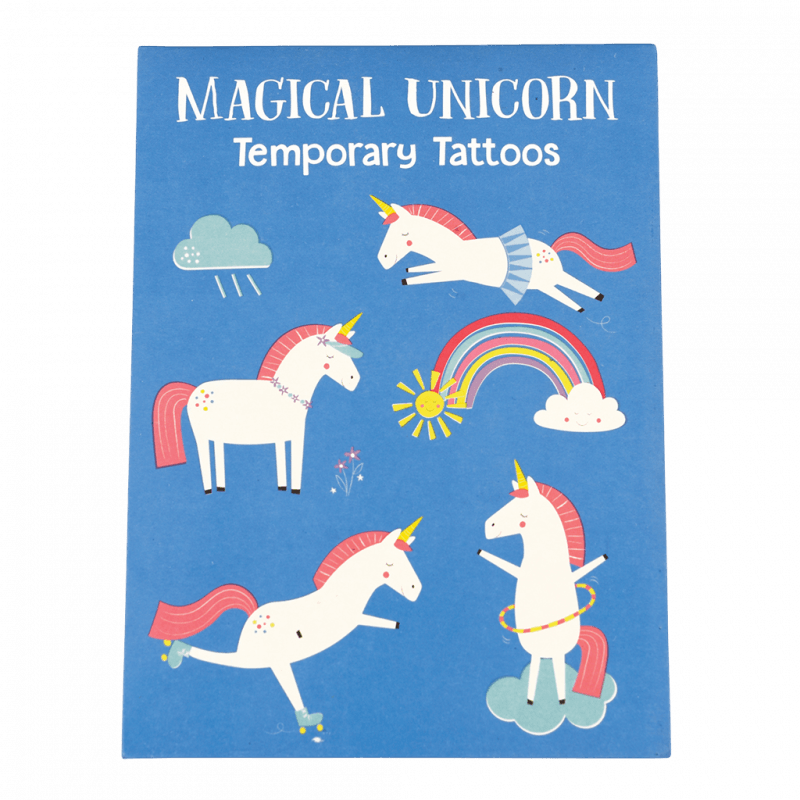 Rex London Temporary Tattoos - Magical Unicorn