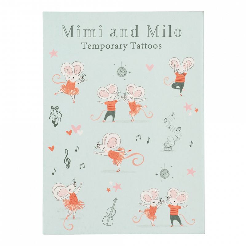 Rex London Temporary Tattoos - Mouse Ballet