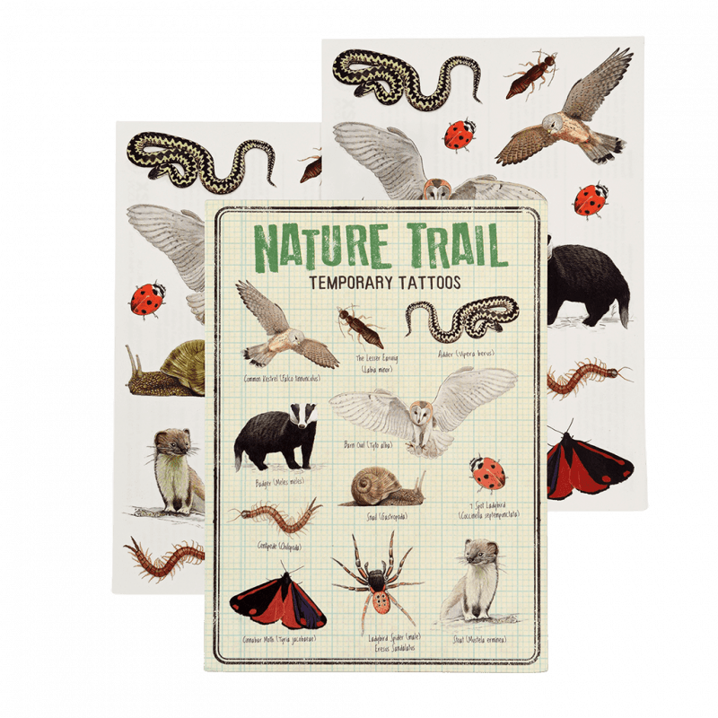 Rex London Temporary Tattoos - Nature Trail