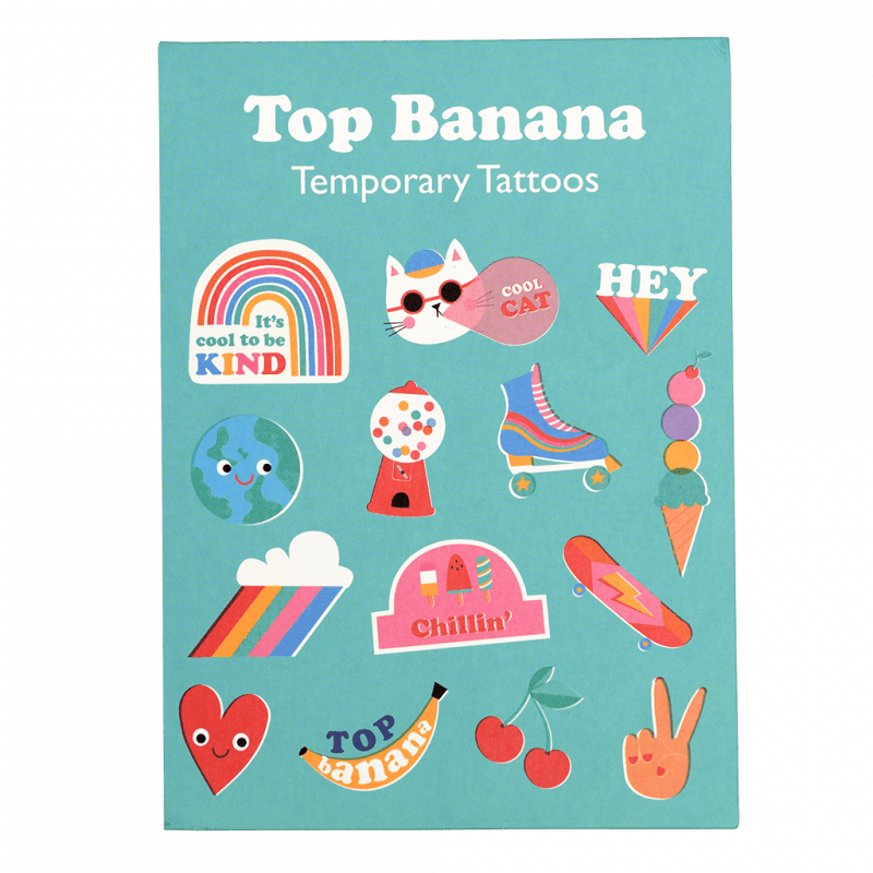 Rex London Temporary Tattoos - Top Banana