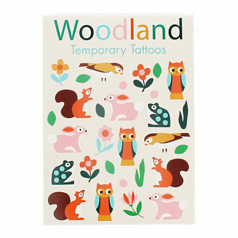 Rex London Temporary Tattoos - Woodland
