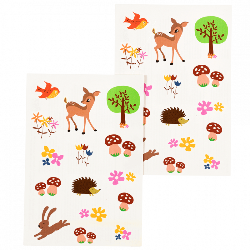 Rex London Temporary Tattoos - Woodland Creatures