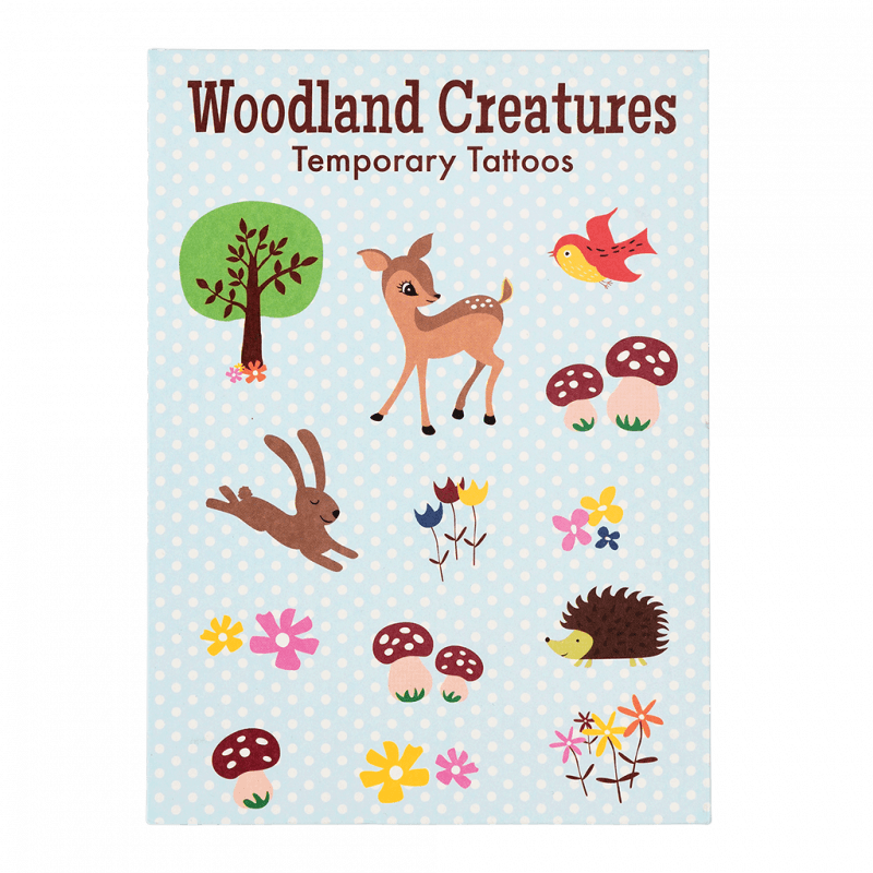 Rex London Temporary Tattoos - Woodland Creatures
