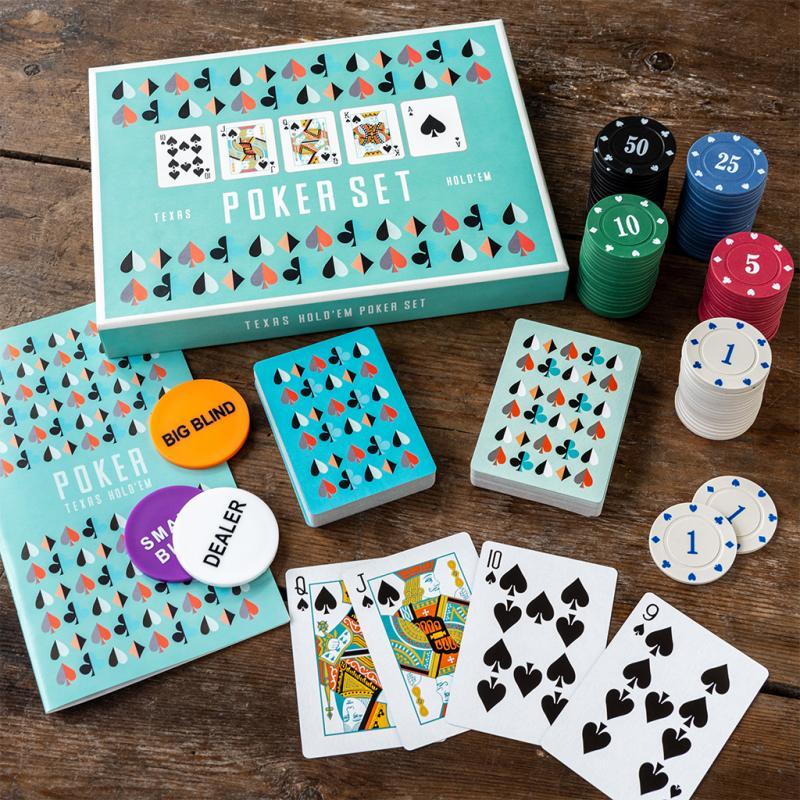 rex london Texas hold'em poker set