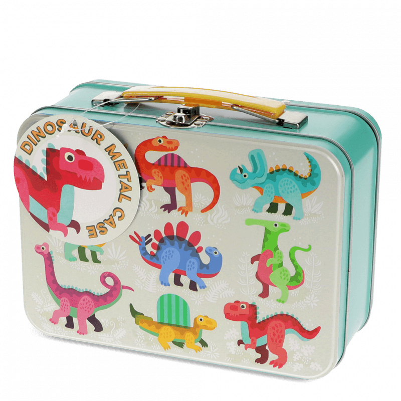 Rex London Tin Case - Baby Dinos