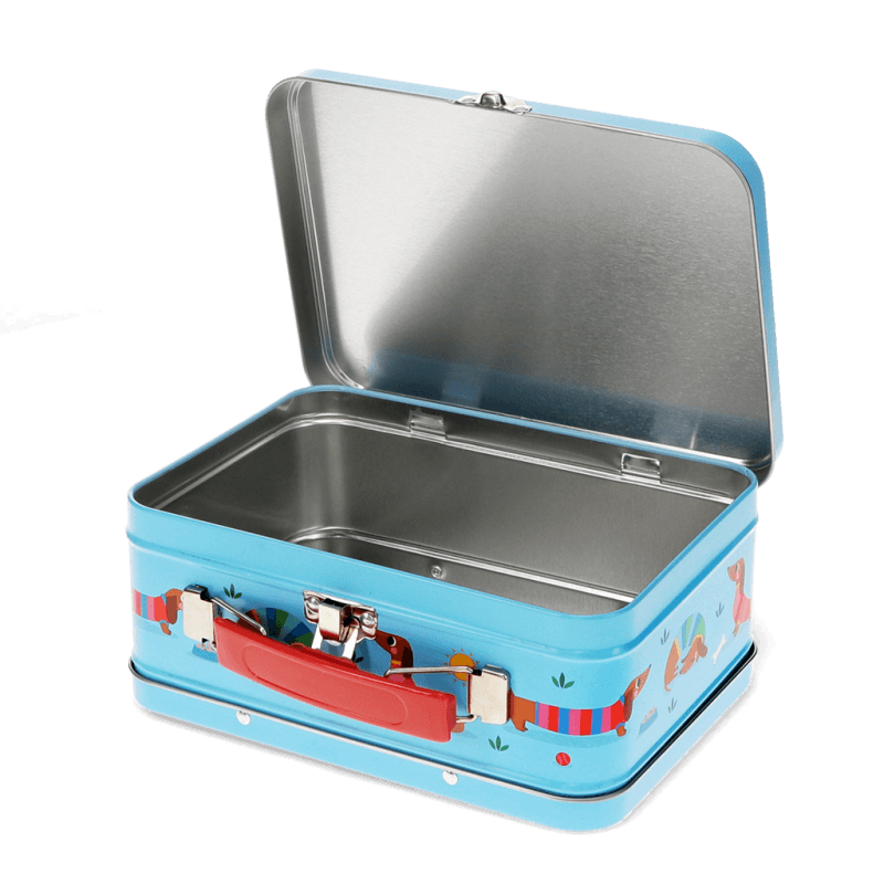 Rex London Tin Case - Sunny Sausage Dog