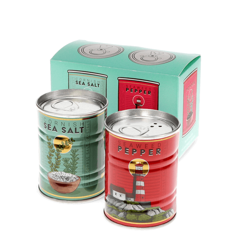 Rex London Tin Salt And Pepper Shakers - Lighthouse