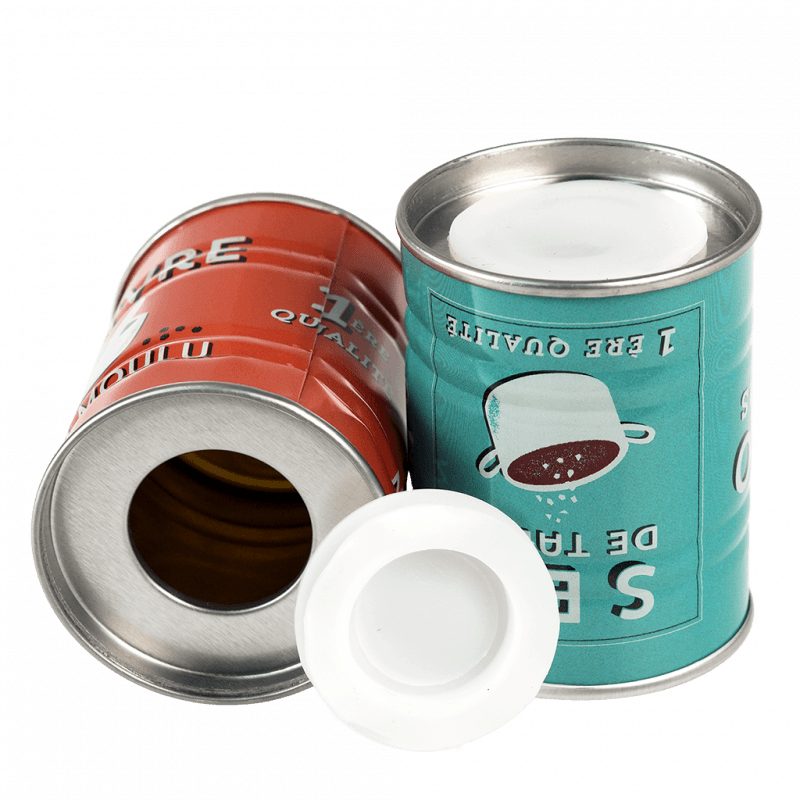 Rex London Tin Salt And Pepper Shakers - SEL & POIVRE