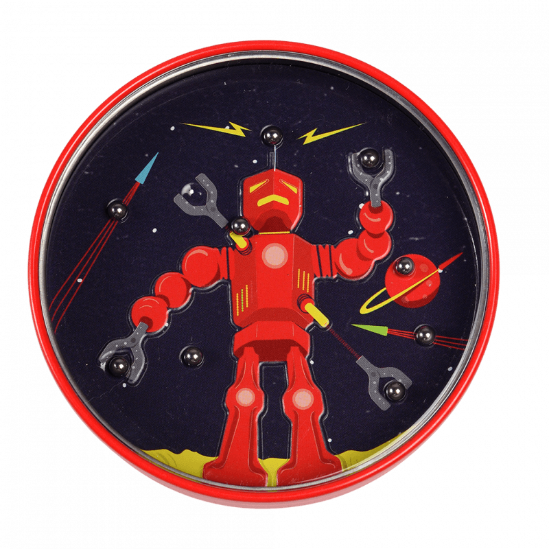 Rex London Tin Tilt Puzzle - Sci-fi Robot