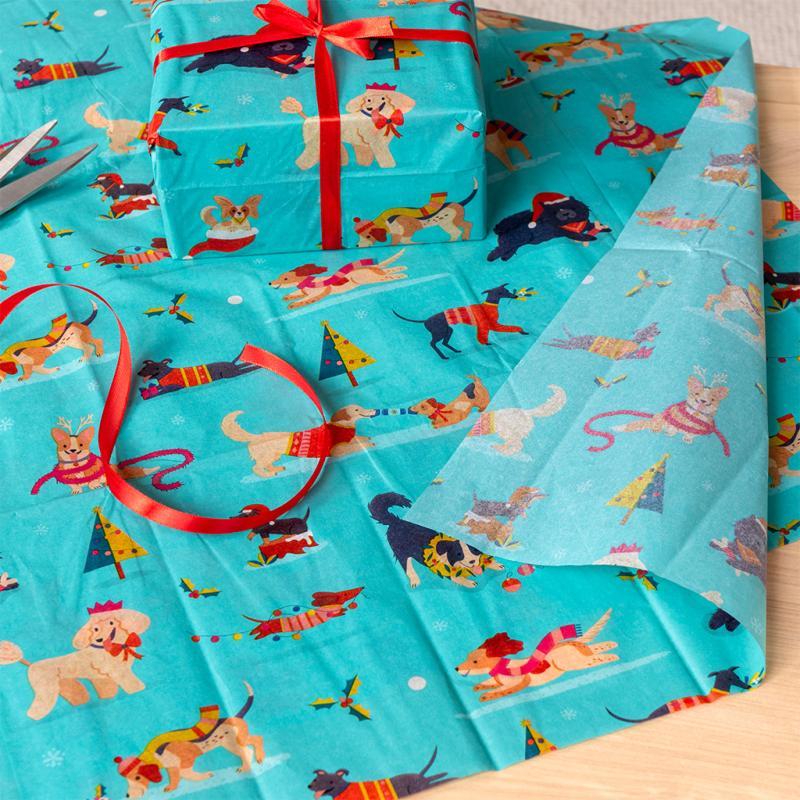 rex london Tissue paper (6 sheets) - Festive Friends