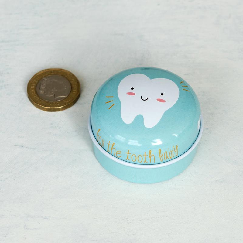 rex london Tooth fairy tin - Blue