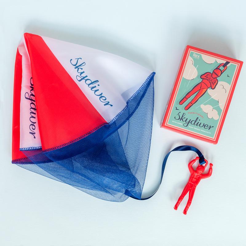 rex london Traditional skydiver toy