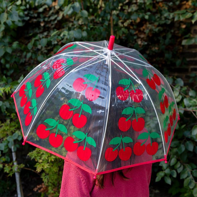rex london Transparent umbrella - Cherry
