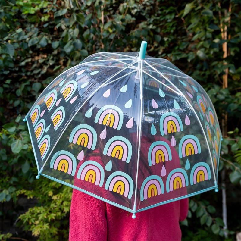 rex london Transparent umbrella - Rainbow