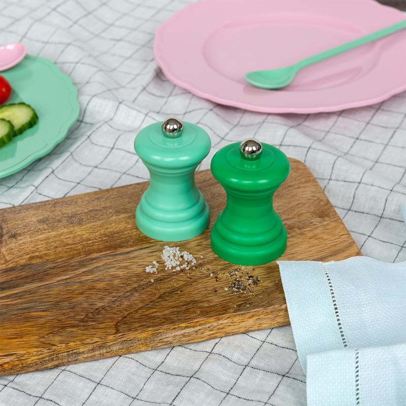 rex london Travel salt & pepper mill set - Green