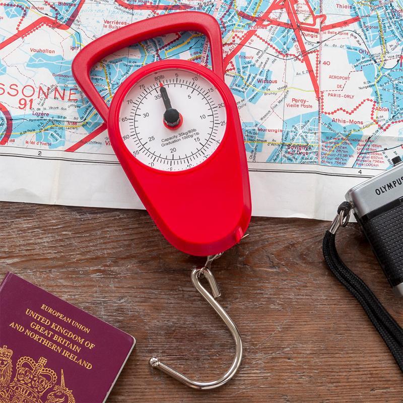 rex london Travel scales with tape measure - Red