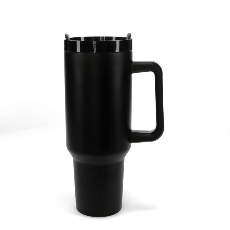 Rex London Travel Tumbler With Handle (1.2Ltr) - Black