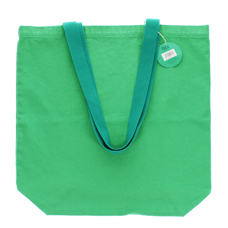 Rex London Two-tone Cotton Tote Bag - Green