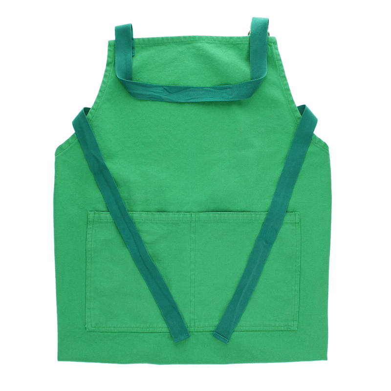 Rex London Two-tone Utility Apron - Green