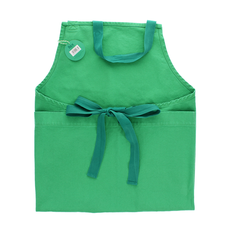 Rex London Two-tone Utility Apron - Green