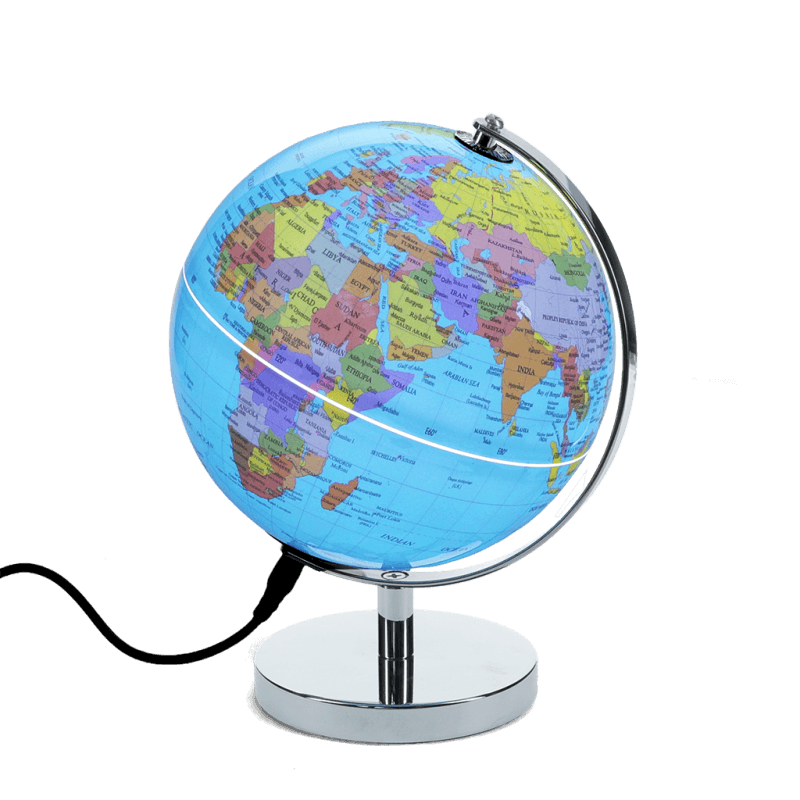 Rex London USB World Globe Light (14.2cm) - Classic