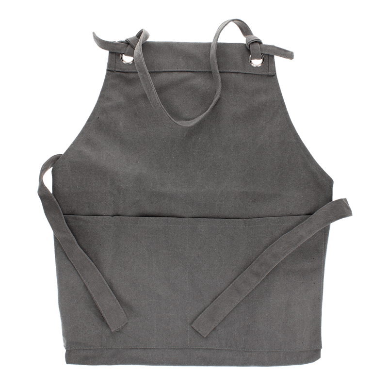 Rex London Utility Apron - Dark Grey