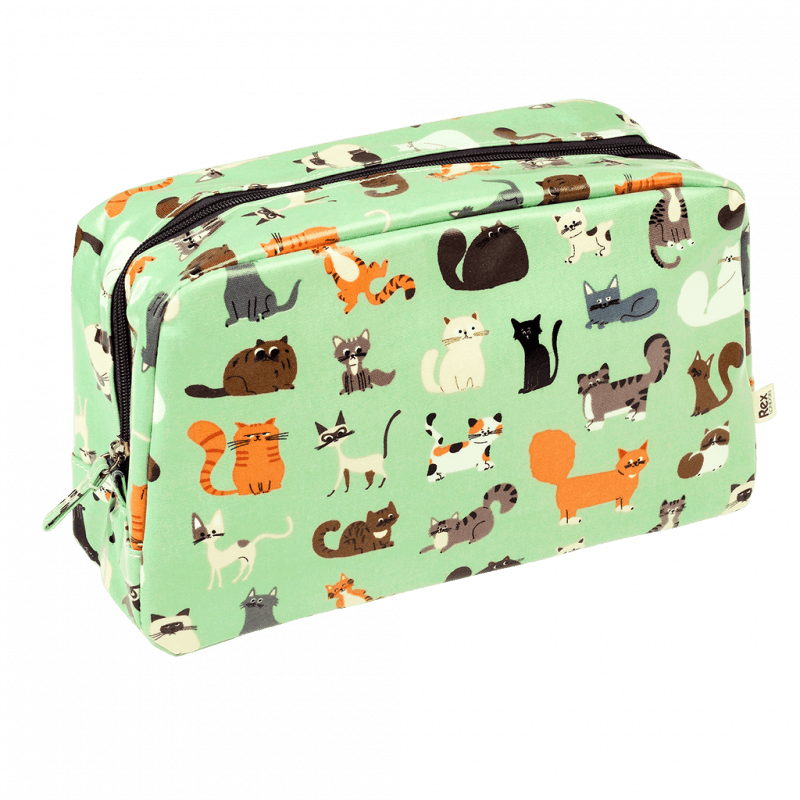 Rex London Wash Bag - Nine Lives
