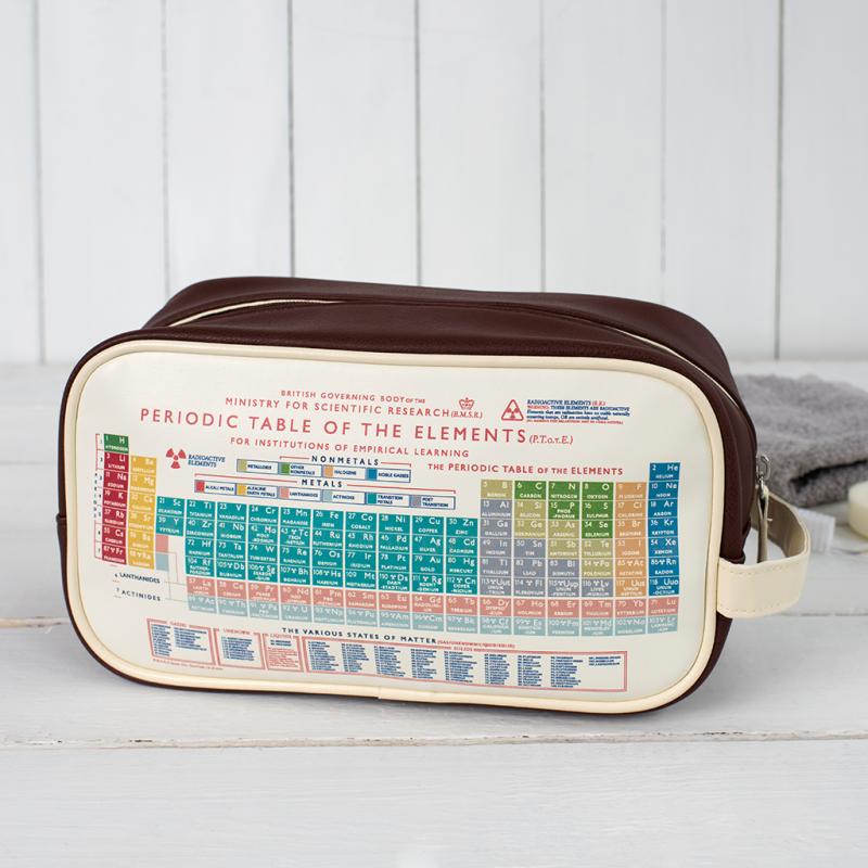 rex london Wash bag - Periodic Table