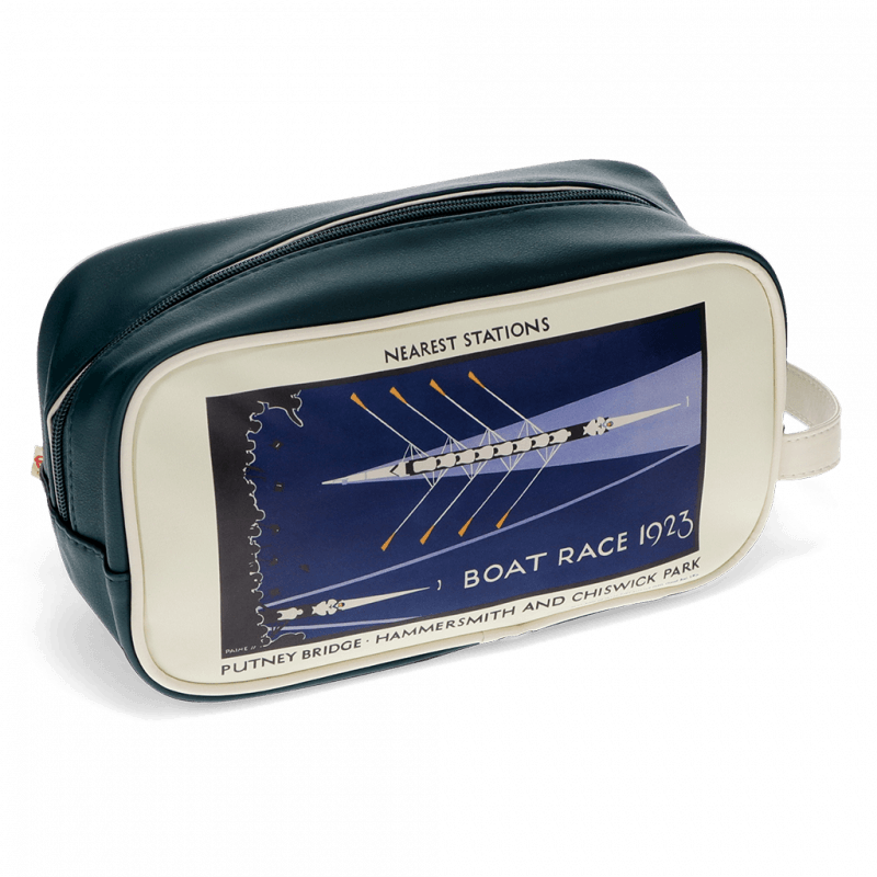 Rex London Wash Bag - TfL Vintage Poster "Boat Race"