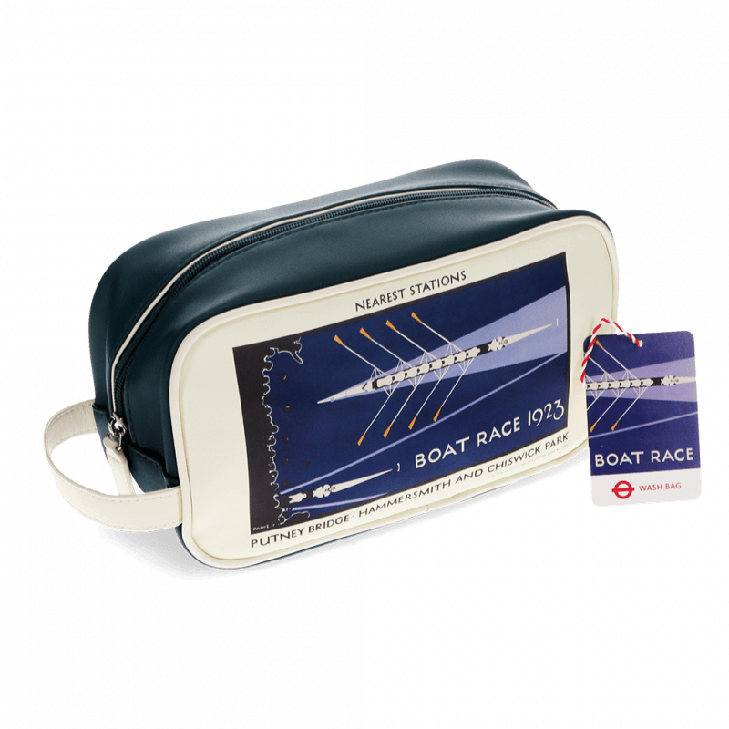 Rex London Wash Bag - TfL Vintage Poster "Boat Race"