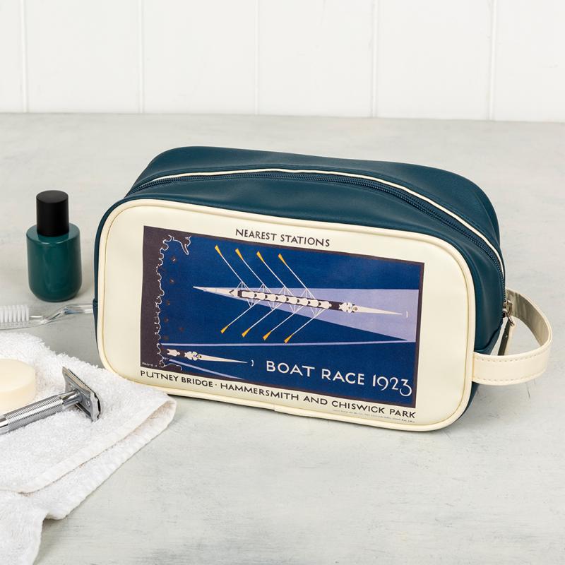 rex london Wash bag - TfL Vintage Poster "Boat Race"