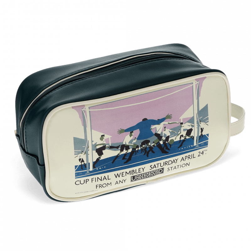 Rex London Wash Bag - TfL Vintage Poster "Cup Final"