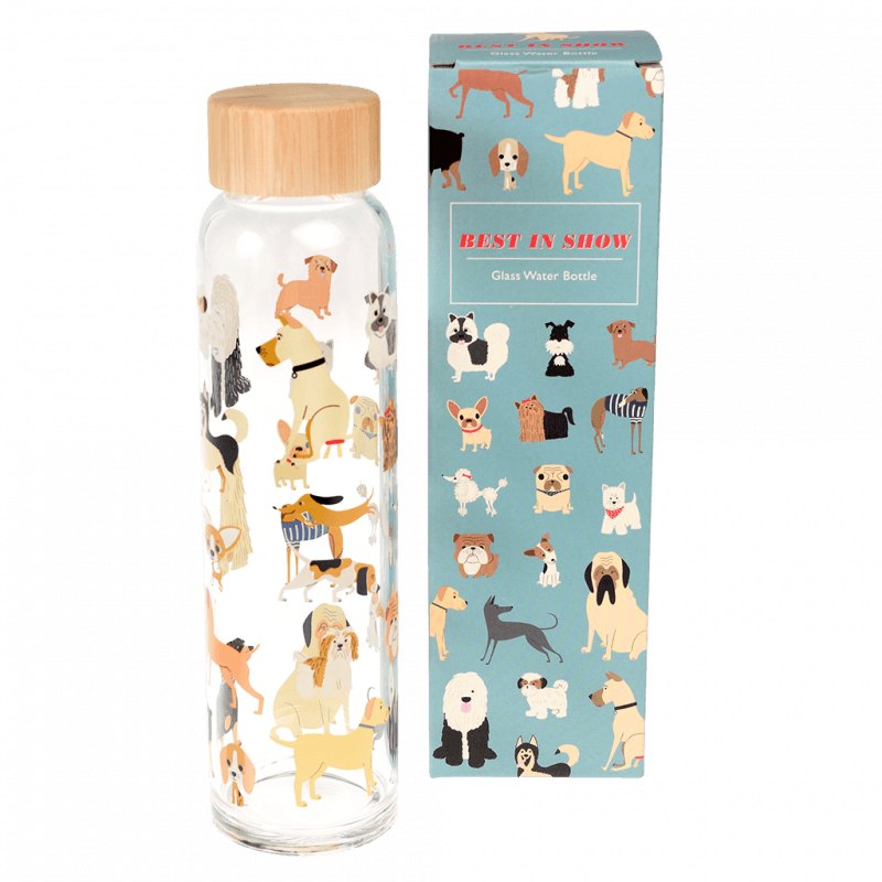 Rex London Water Bottle - Best In Show (glass 420ml)