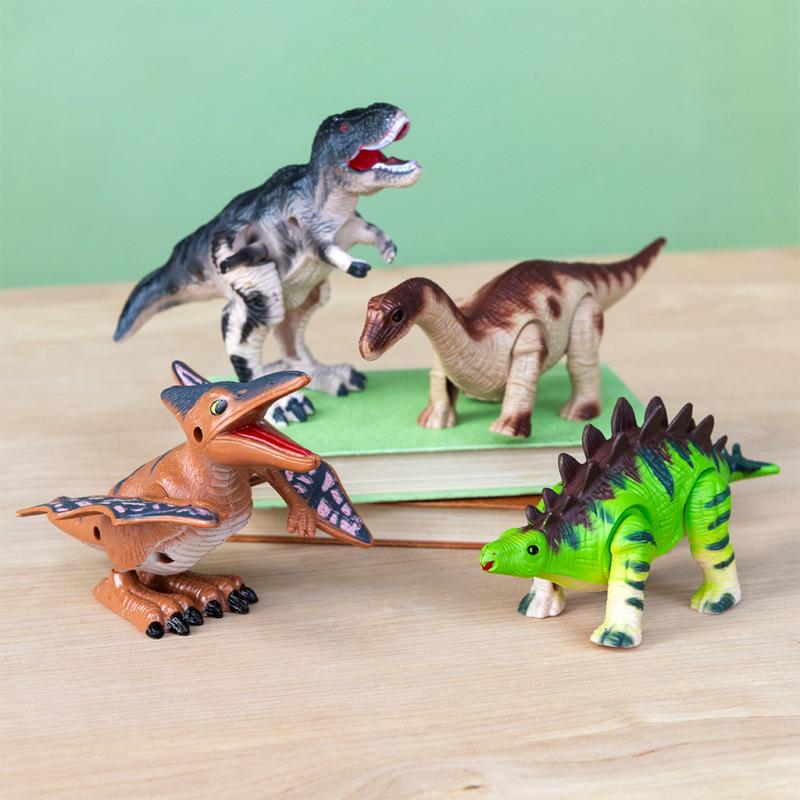 Rex London Wind-up Dinosaur Toy - Stegosaurus