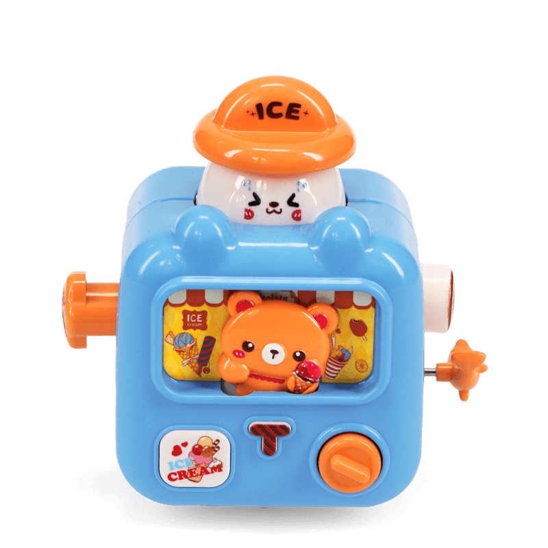 Rex London Wind-up Ice Cream Van Racer - Blue