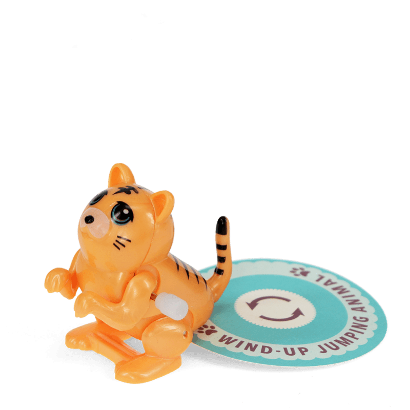 Rex London Wind-up Jumping Animal Toy - Cat