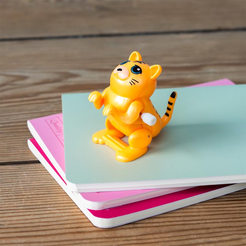 rex london Wind-up jumping animal toy - Cat