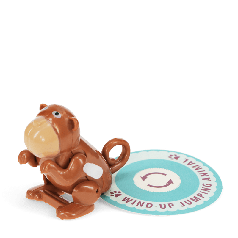 Rex London Wind-up Jumping Animal Toy - Monkey