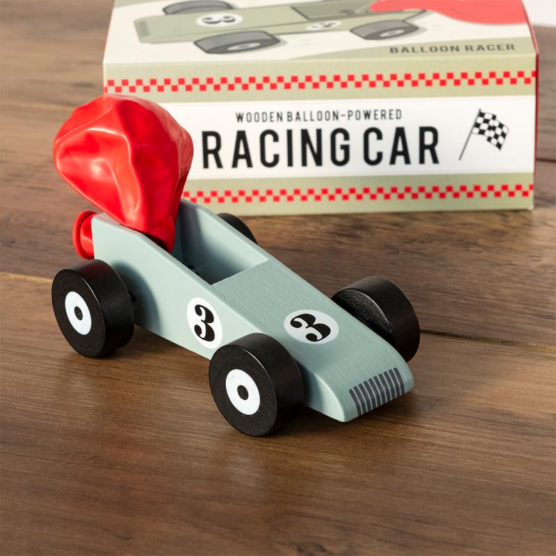 rex london Wooden balloon-powered racing car