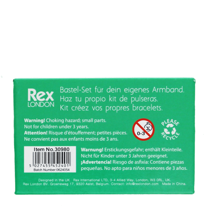 Rex London Wooden Bead Bracelet Kit - In My Garden